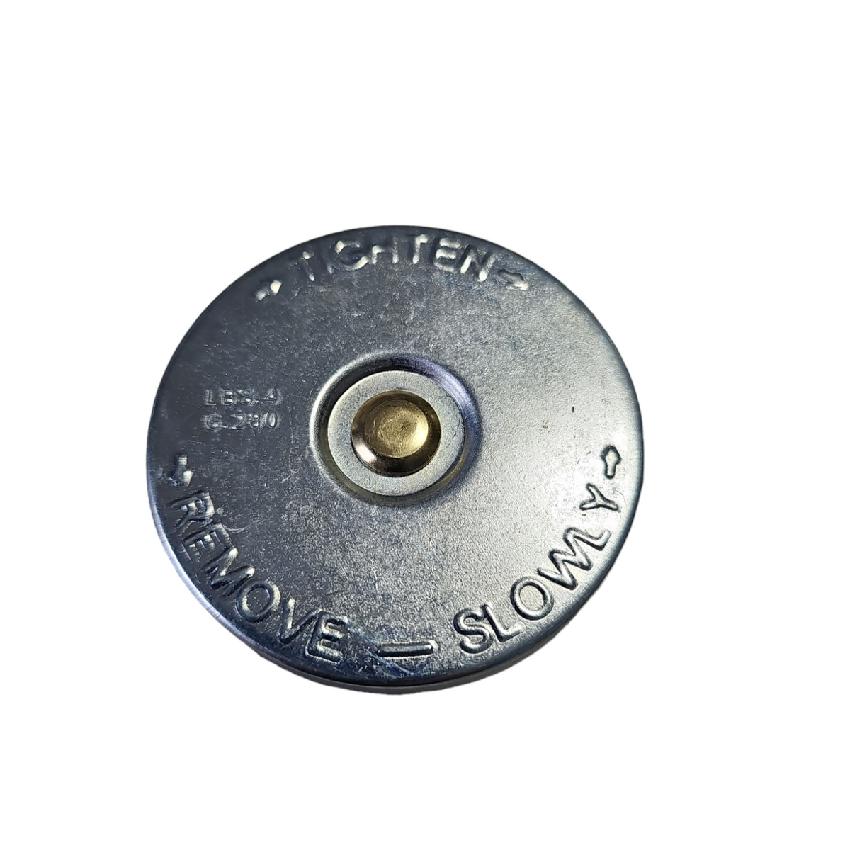 picture of a round radiator cap
