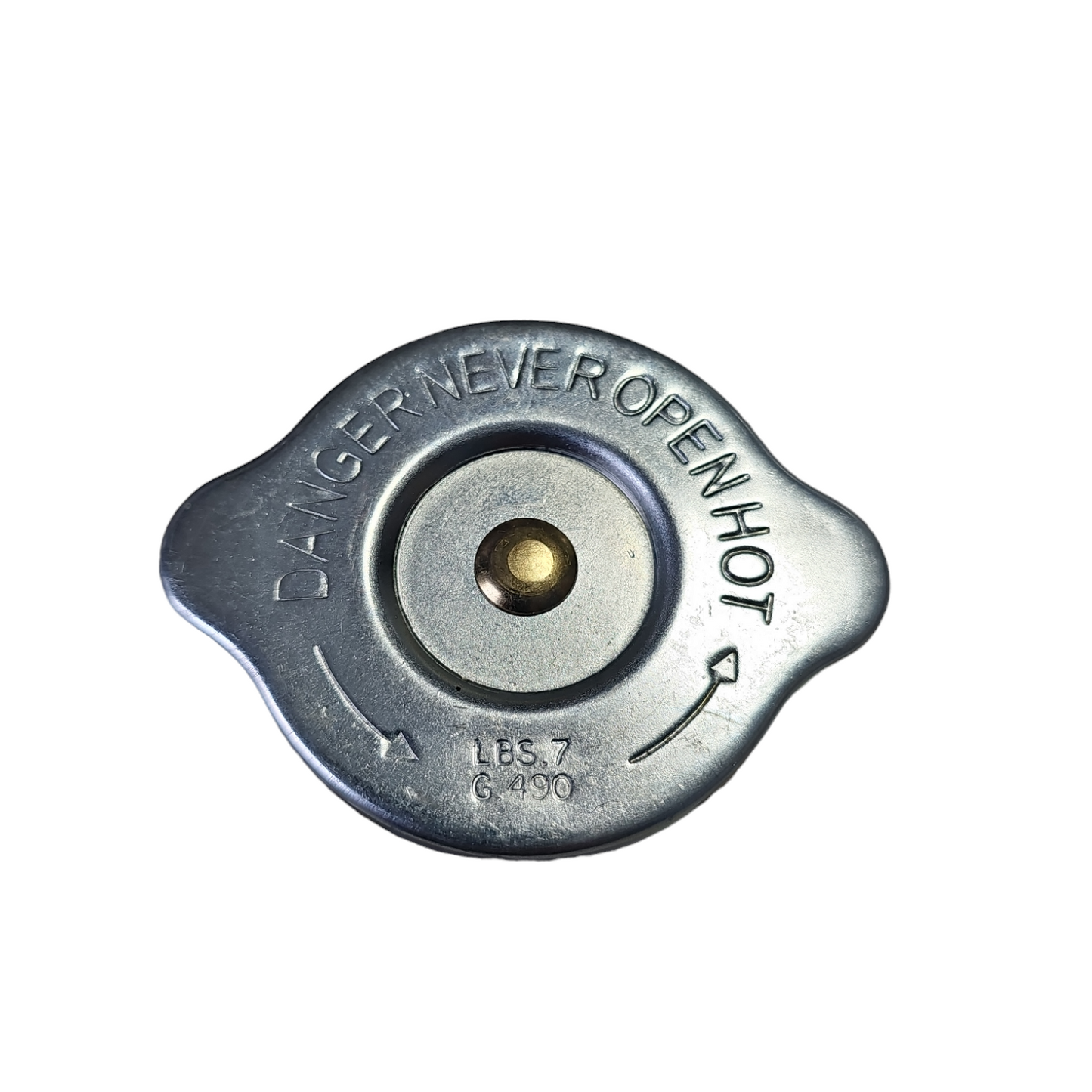 picture of a 7lb winged commercial radiator cap