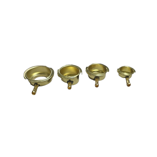 4 brass radiator necks various sizes