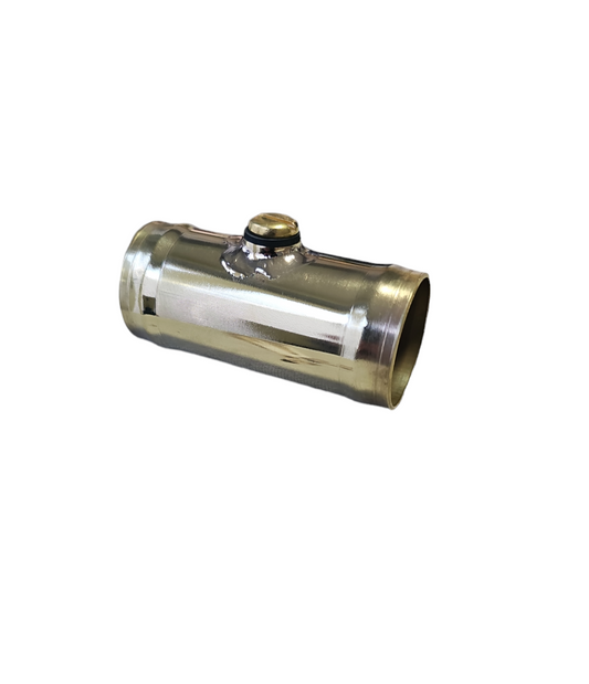 Brass Hose Connector with Bleed