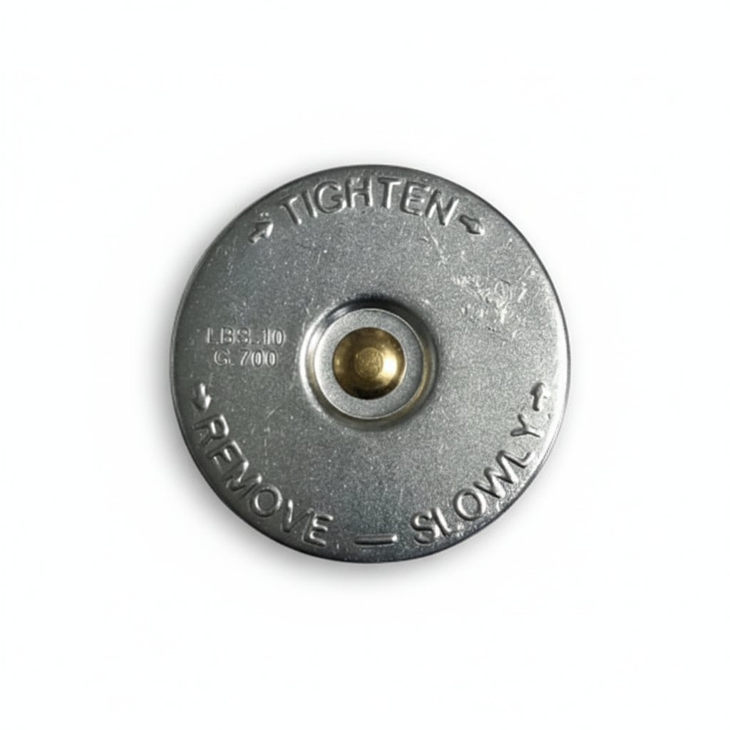 Large Commercial Radiator Pressure Cap 70mm – 4lb to 20lb