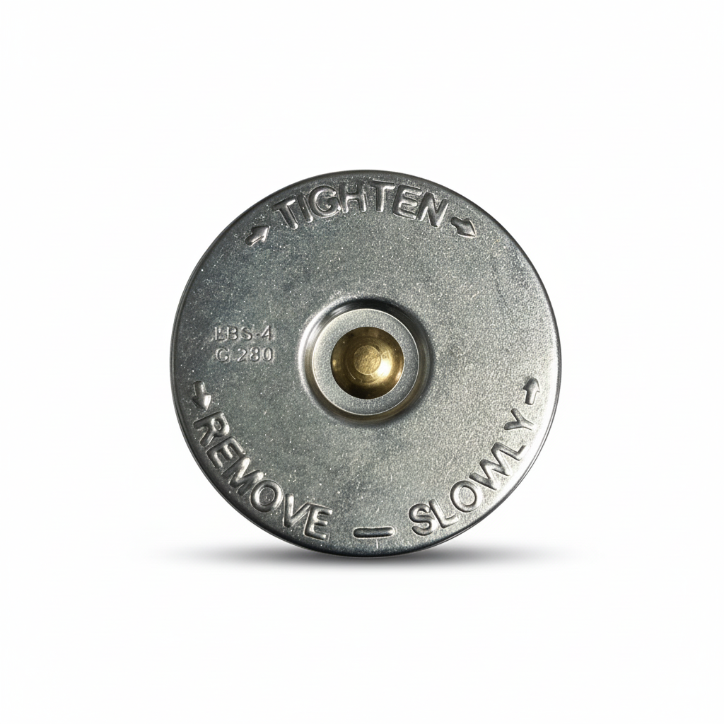 Large Commercial Radiator Pressure Cap 70mm – 4lb to 20lb