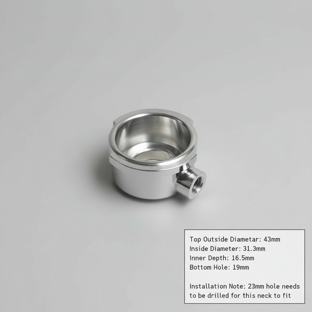 Machined Aluminium Billet Radiator Filler Necks