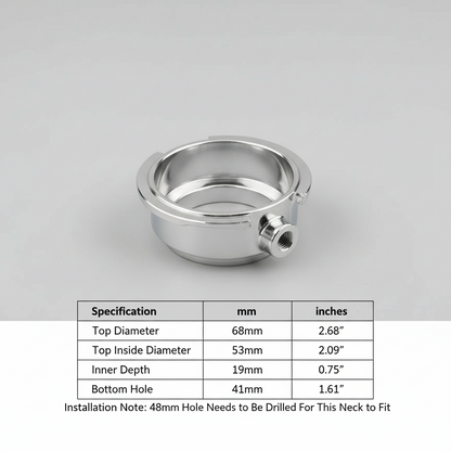 Machined Aluminium Billet Radiator Filler Necks