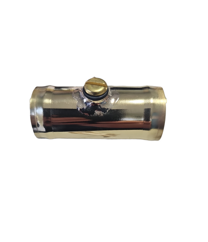 Brass Hose Connector with Bleed