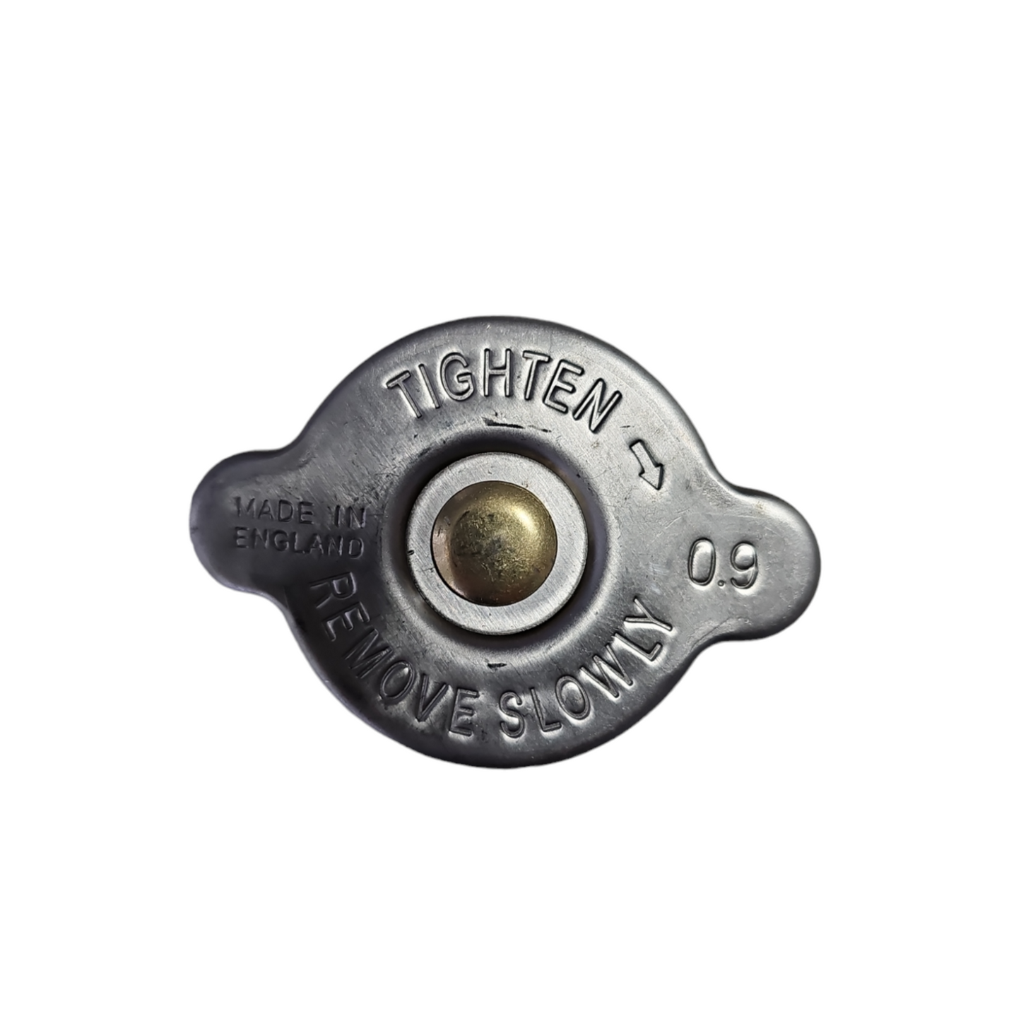 picture of a small radiator cap 0.9 bar
