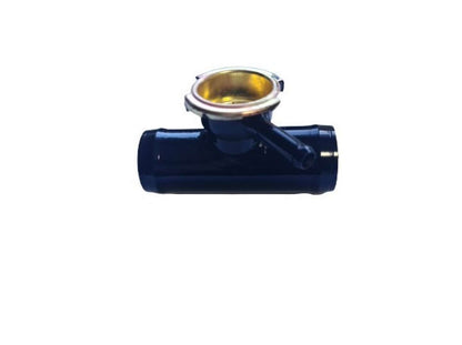 32mm inline coolant hose connector with filler neck