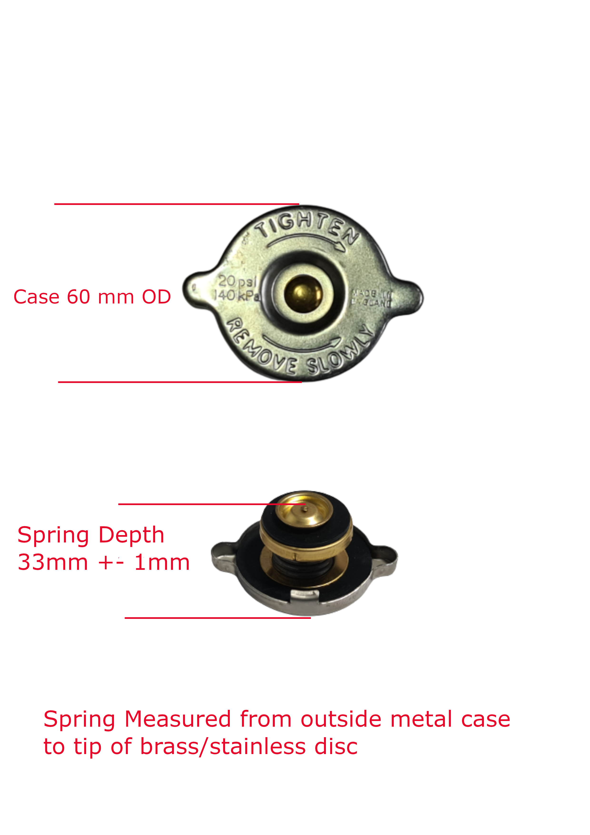 Radiator Pressure Caps – Radiator Cooling Supplies